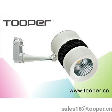 WHITE BLACK 0.9 PF CRI80 45W COB LED TRACK LIGHT