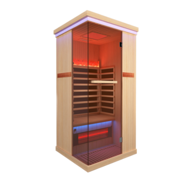 Canadian Hemlock Single Far Infrared Sauna