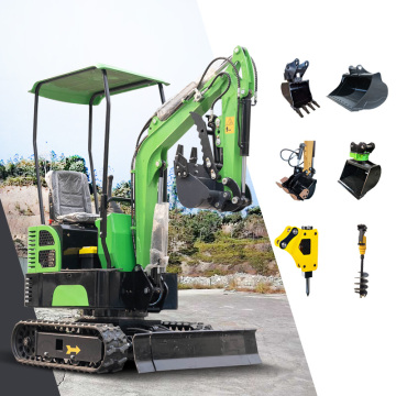 EPA Approved Mini Crawler Excavators: 1 Ton to 5 Ton