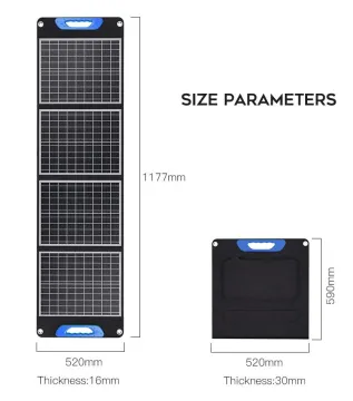 Whaylan 100W 충전기 휴대용 실외 트립 태양 전지판