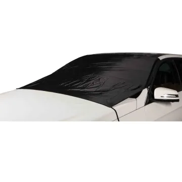 Custom Size Waterproof Polyester Oxford 210D Magnetic Car Windshield Cover for All-Weather Protection