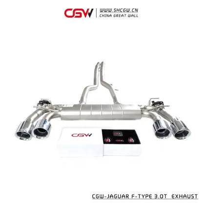 CGW High-Quality Auto Parts for Jaguar F-Type 3.0T Exhaust System MY 2019