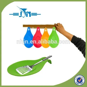 Kitchen Spoon Rest Silicone Heat Resistant Utensil Silicone Spoon Holder