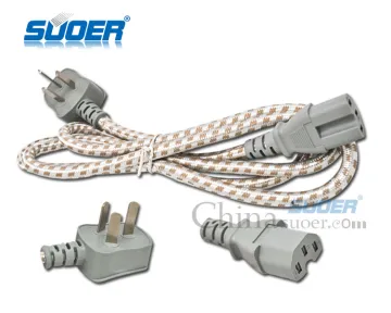 Braided Electric Rice Cooker Power Cord Copper Power Line