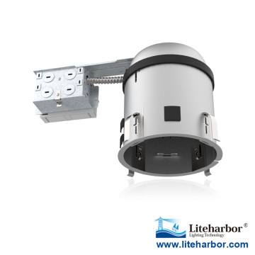 LED Dwonlight 120V With 6 Inch Compact Fluorescent Remode IC Airtight Housing