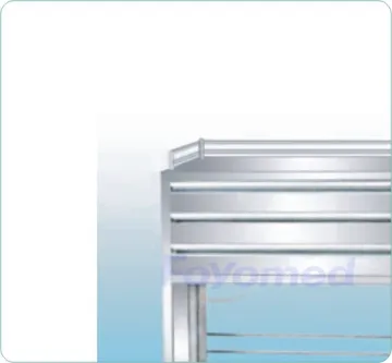 Stainless Steel Medicine Trolleys(3-ply Drawer)