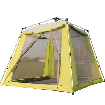 高品質の大型3人用サンシェルタータープ - 屋外ピクニックキャンプ用の防水ビーチシェード