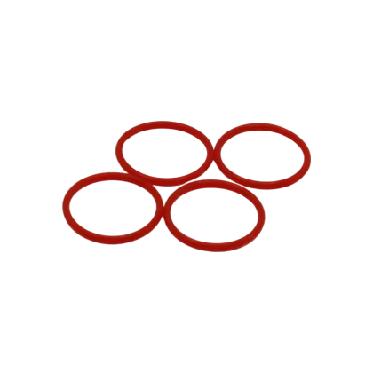 Red Silicone O-Ring Seals