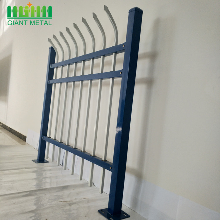 Top Quality Zinc Steel Fence With Spear Points