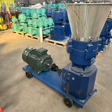 High-Production Efficiency: Animal Feed Pellet Processing with Flat Die Pellet Machine