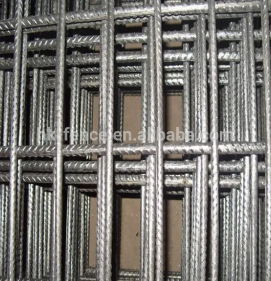 Steel concrete welded mesh black or galvanized reinforcement welded wire mesh panel for concrete wall construction factory price