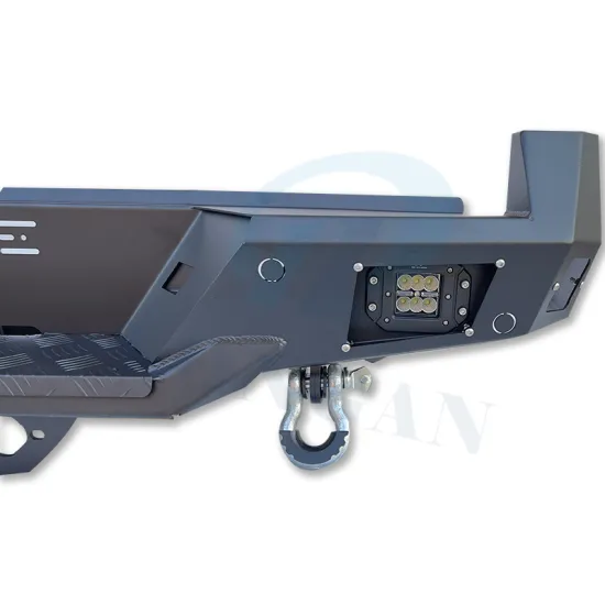 China Factory Custom Bull Bar Auto Parts Set for F150 Pickup - Front Rear Bumper with Light