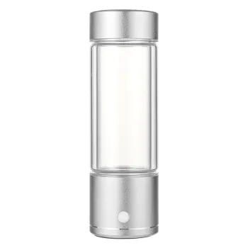 3000PPB Hydrogen-Rich Glass Water Bottle with Colorful Lights - ODM/OEM Hydrogen Water Generator