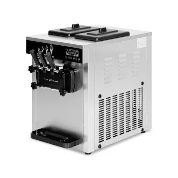 CE Certified Stainless Steel Dual Flavor Countertop Commercial Soft Serve Ice Cream Machine