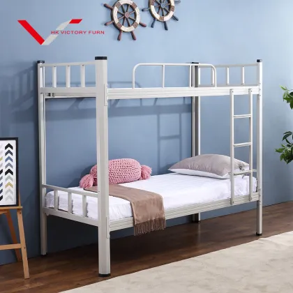 Wholesale Home and Dormitory Beds - Double Decker Metal Bunk Beds for Children and Adults