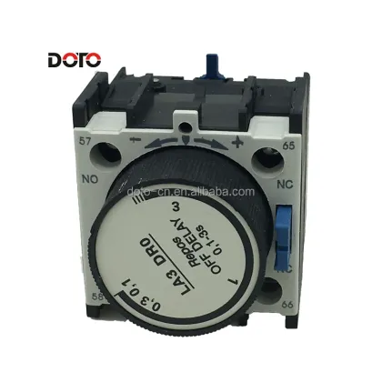 LA3 DR0 Contactor Delay Module - Power Off Delay 1-30s