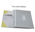Cierre de cinta tarjeta regalo caja de ropa modificada para requisitos particulares