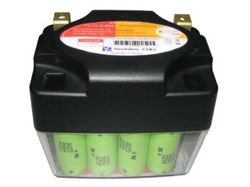 12V10Ah Motorcycle Starter Battery with A123 LiFePO4