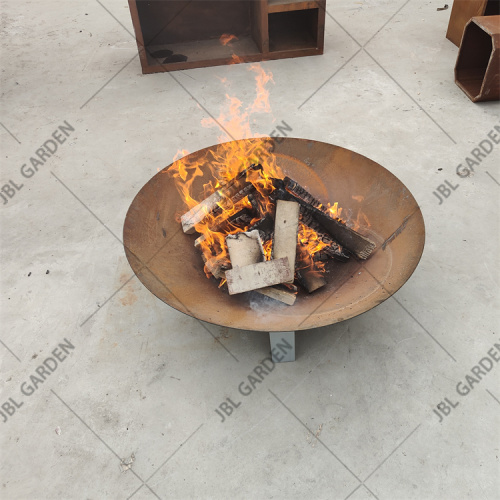 Traditional wood burning fire pits