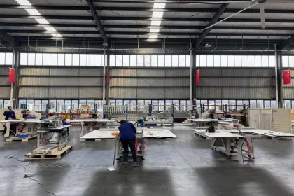 Template Sewing Machine With Servo Drive System