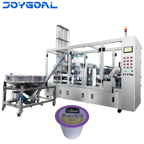 Shanghai Joygoal Automatic K Cup Coffee Capsule Filling and Sealing Machine