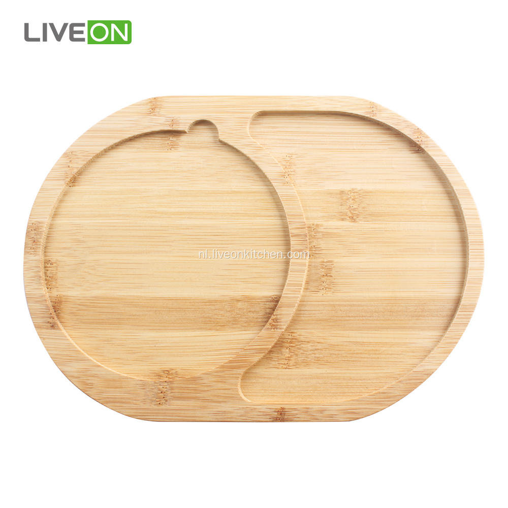 Bamboo Cheese Board Set