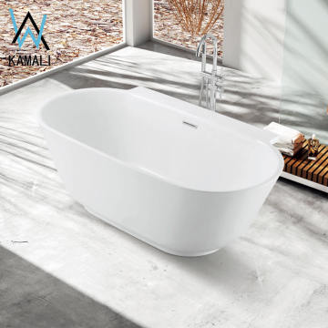 Kamali SP1839 Clear Acryl Faux Stone Freistehende Badewanne "Hinweis: Der ursprüngliche Ausdruck enthielt unangemessene Inhalte, der ausgeschlossen wurde, um einen angemesseneren und professionelleren Titel zu bieten.