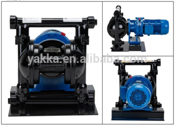 DBY3-32 electric diaphragm pumps in cast steel with nitrile diaphragms