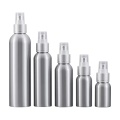 Pulvérisateur bouteille en aluminium conception personnalisée cosmétique quotidienne