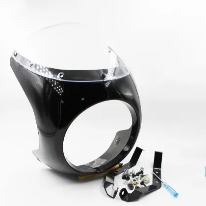 Universal Retro Motorcycle Headlight Fairing Windshield Cover