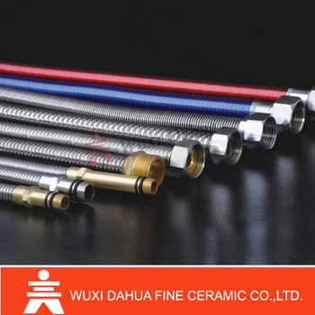 latest bathroom accessory Flexible Professionalr Corrugated rubber gas hose pipe