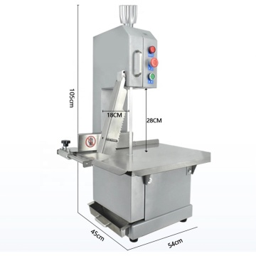 Macchina da taglio a base di carne congelata: macchina per segale ossee automatiche multifunzionale