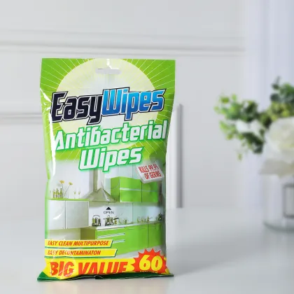 Household Protective Antibacterial Disinfectant Wipes