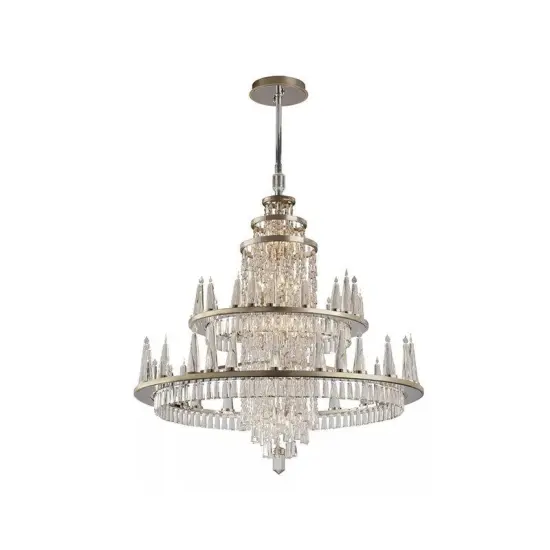 INSHINE Gold Crystal Aesthetically Pendant Light