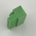 Bloques de terminales conectables hembra verde de paso de 3.96MM