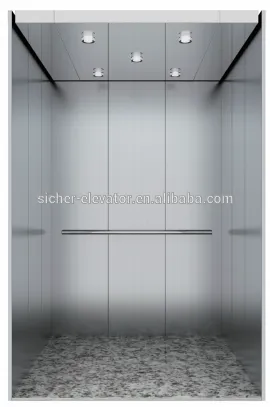 2016 New Luxury decoration CE approved passenger lift and elevator