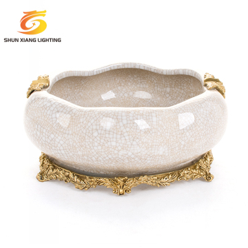 White Luxury Vintage Ceramic Home Decor Sets