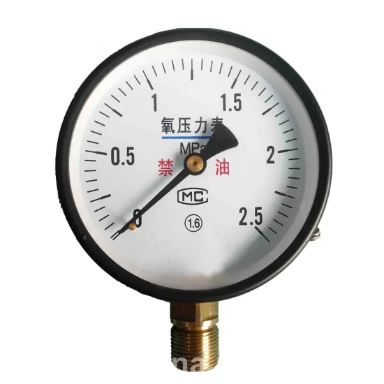 medical oxygen pressure gauge