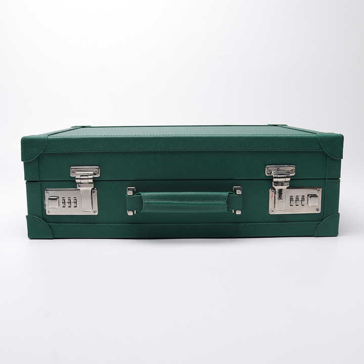 Customized Luxury Leather 10 slot watch Packaging Box