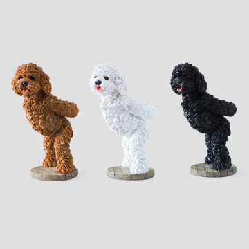 Doodle Love Resin Wine Holder Statues
