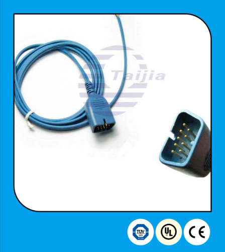 Compatible Reusable Spo2 Extension Cable Adapter Cable for Patient Monitor