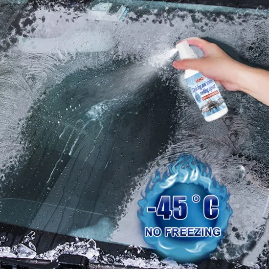 30ml Exterior De-Icer Spray Dissolve Winter Snow Melting Window Agent Defrosting Agent Antifreeze Melting Agent Deicing Spray