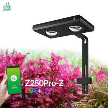 Z250Pro RGB UV Full Spectrum LED Aquarium Light with App Control and Stand