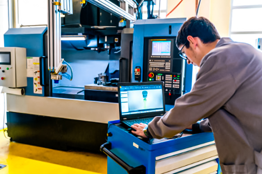 five-axis CNC machining center