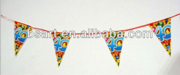 40 years birthday flag