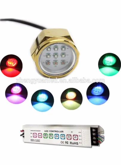 Cool white color temperature IP68 underwater marine yacht light