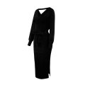 Women's Elegant Wrap Knit Dresses