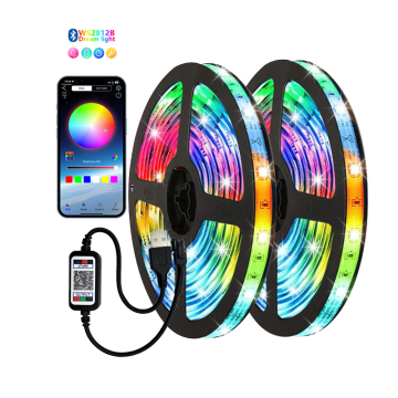 Wholesale WS2812B Pixel Strip Light RGBIC Addressable LED Strip with 12V Controller