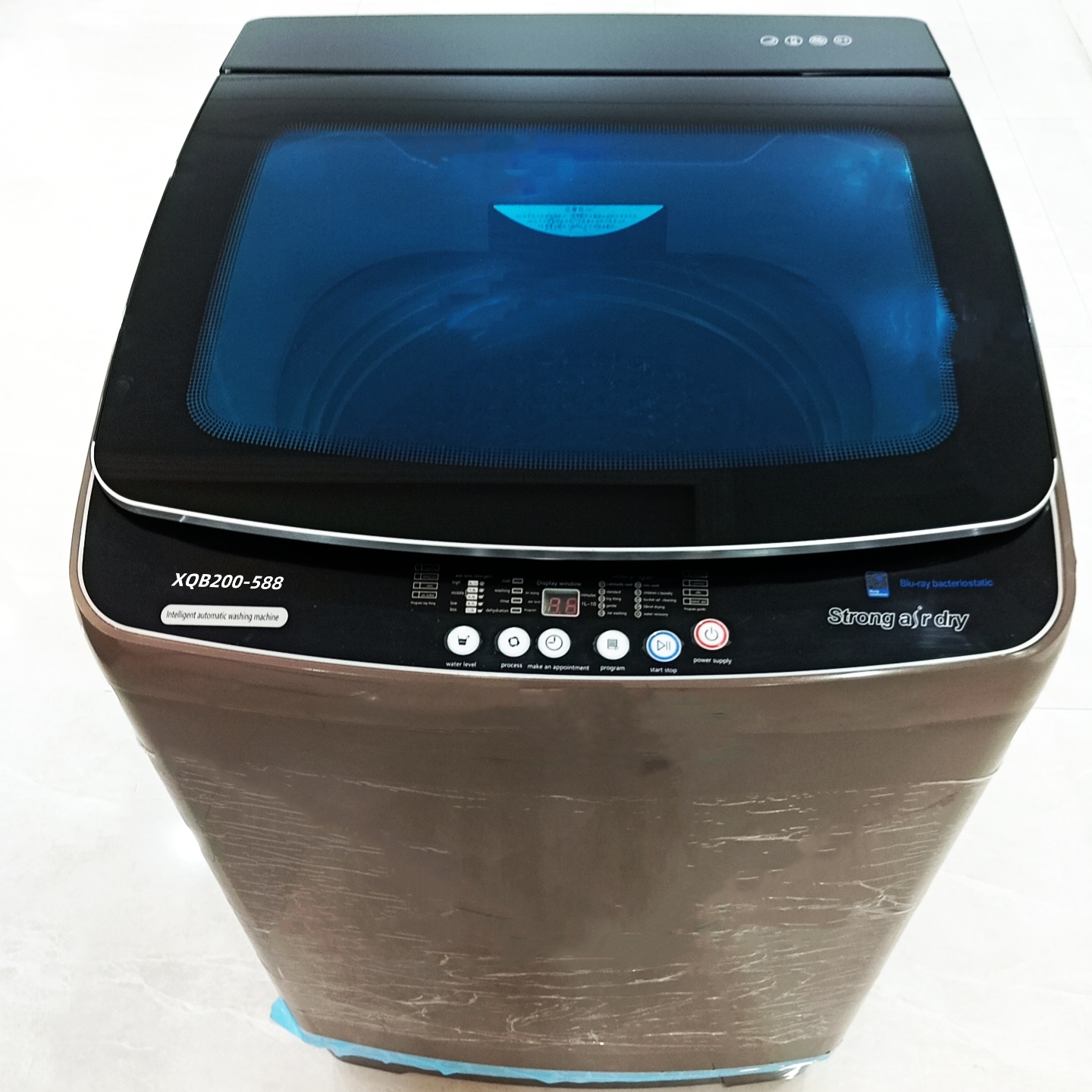 20 kg glass cover automatic washing machines