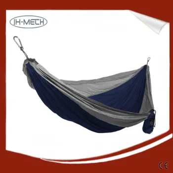 Backpacking Two Color Nylon Fabric Sewing Parachute Hammocks